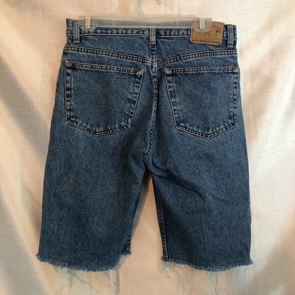 Gap Denim Shorts Distressed Med Wash Mens  32 - Picture 13 of 13